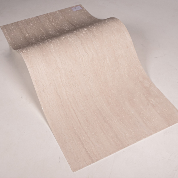 Гнучка керамічна панель Травертин 38-Wabi-Sabi-Beige 3000-1200-3 мм