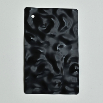 Стінова панель Matt black water водна брижа