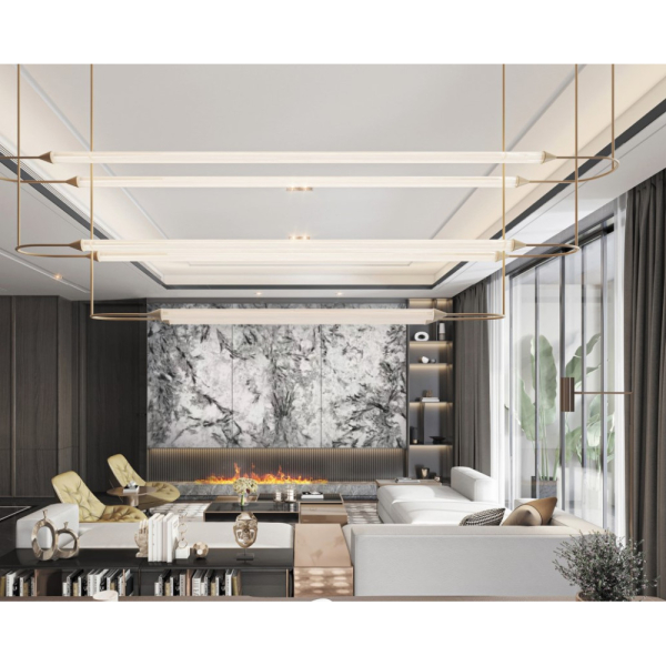 Стінова панель CROWN Широкоформатна 80049 Граніт Альпинус - 2800-1220-5 мм