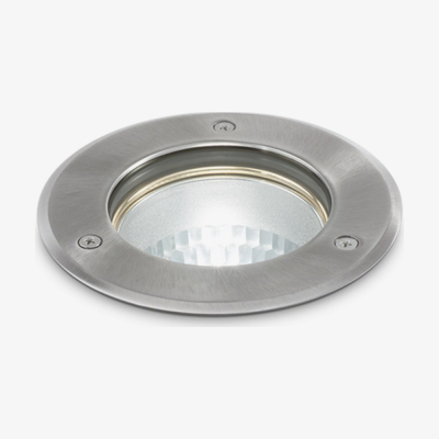 Врізний точковий світильник Ideal Lux PARK FI D120 ROUND нікель