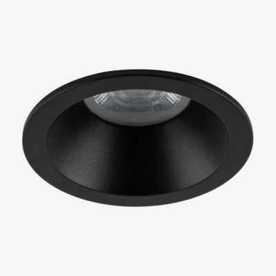 Врізний точковий світильник TK Lighting OPTI GU10 чорний