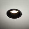 Врізний точковий світильник TK Lighting OPTI GU10 чорний