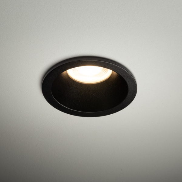 Врізний точковий світильник TK Lighting OPTI GU10 чорний