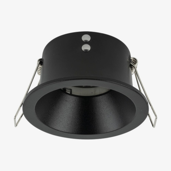 Врізний точковий світильник TK Lighting OPTI GU10 чорний