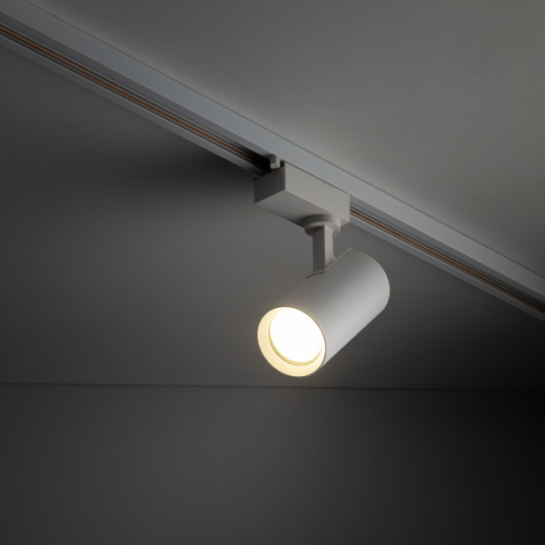 Трековий світильник однофазний TK Lighting TRACER GU10 білий 10972
