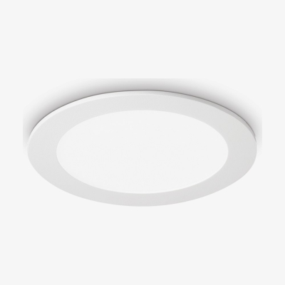 Врізний точковий світильник Ideal Lux GROOVE FI 10W ROUND 3000K білий