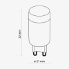 LED-лампа TK Lighting G9 - 4000K білий
