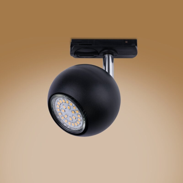 Трековий світильник однофазний TK Lighting TRACER чорний 4041