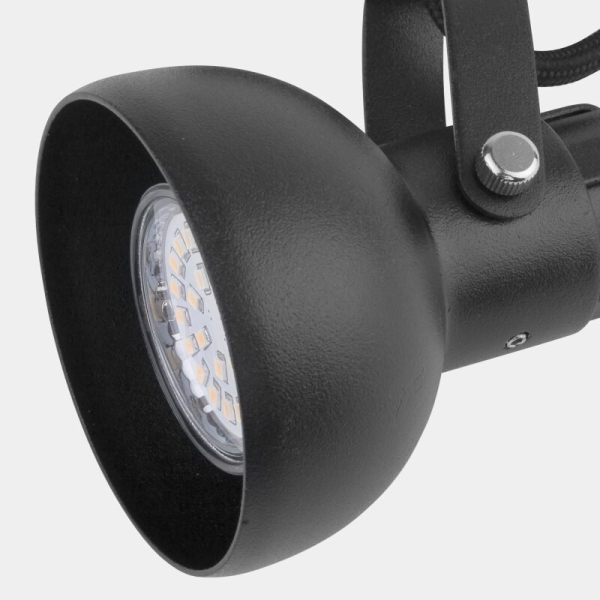 Трековий світильник однофазний TK Lighting TRACER чорний 4043