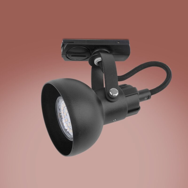 Трековий світильник однофазний TK Lighting TRACER чорний 4043