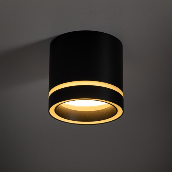 Накладной точечный светильник TK Lighting JET GX 53 черный