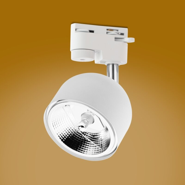 Трековый светильник однофазный TK Lighting TRACER GU10 AR111 белый