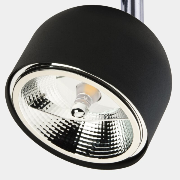 Трековый светильник однофазный TK Lighting TRACER GU10 AR111 хромированный