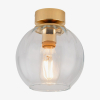 Накладний точковий світильник TK Lighting DEVI Прозорий золотий