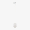 Трековый светильник однофазный TK Lighting TRACER GLASS 1 G9 белый 4886