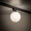 Трековый светильник однофазный TK Lighting TRACER GLASS 1 G9 черный