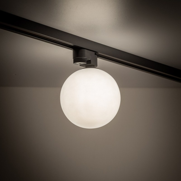 Трековый светильник однофазный TK Lighting TRACER GLASS 1 G9 черный