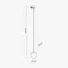 Трековий світильник однофазний TK Lighting TRACER GRAPHITE 1 G9 чорний