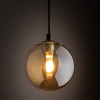 Трековий світильник однофазний TK Lighting TRACER AMBER GLASS 1 G9 чорний