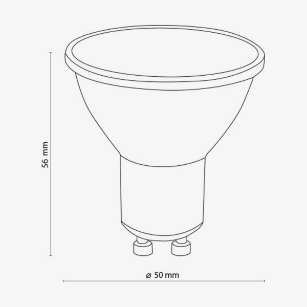 LED-лампа TK Lighting GU10 5W COOL 4000 K 5589