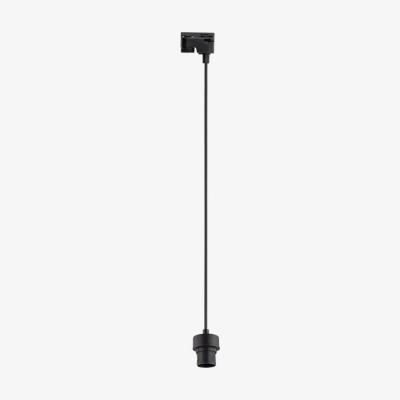 Трековий світильник однофазний TK Lighting TRACER 1 X E27 1.5М чорний