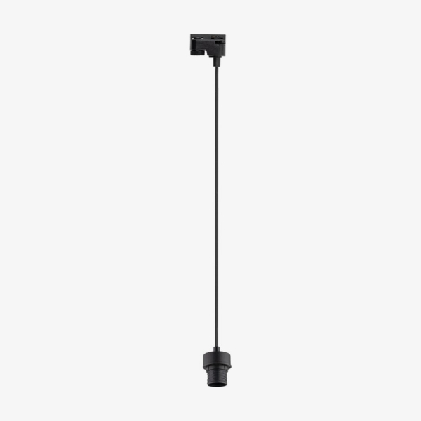 Трековий світильник однофазний TK Lighting TRACER 1 X E27 1.5М чорний