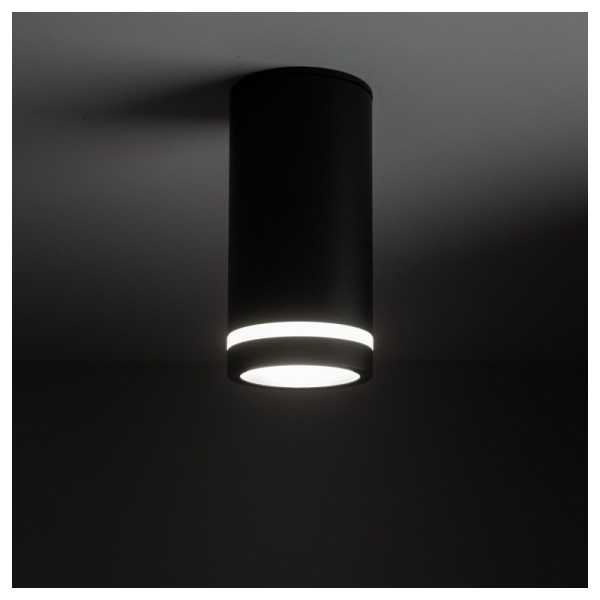 Врізний точковий світильник TK Lighting JET DOWNLIGHT 1xGU10 чорний