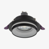 Врізний точковий світильник TK Lighting JET EYE 1* GU10 чорний