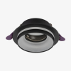 Врізний точковий світильник TK Lighting JET EYE 1* GU10 чорний