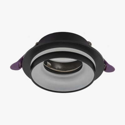 Врізний точковий світильник TK Lighting JET EYE 1* GU10 чорний