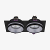 Встраиваемый точечный светильник TK Lighting JET EYE 2* GU 10 черный