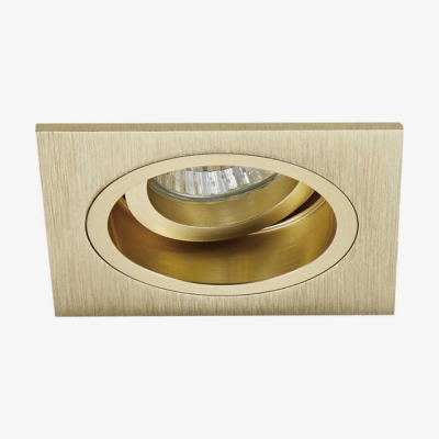 Врізний точковий світильник Zuma Line CHUCK DL SQUARE золотий 92703-GD