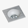Врізний точковий світильник Azzardo HUGO 1 DOWNLIGHT алюмінієвий