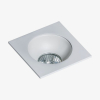 Врізний точковий світильник Azzardo HUGO 1 DOWNLIGHT білий