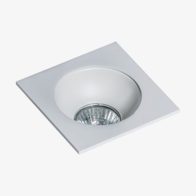 Врізний точковий світильник Azzardo HUGO 1 DOWNLIGHT білий