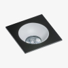 Врізний точковий світильник Azzardo HUGO 1 DOWNLIGHT чорний