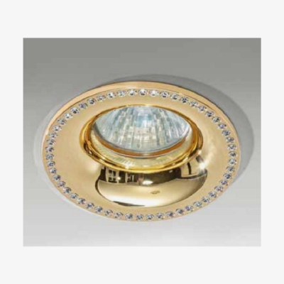 Врізний точковий світильник Azzardo ADAMO MIDST DIAMOND золотий