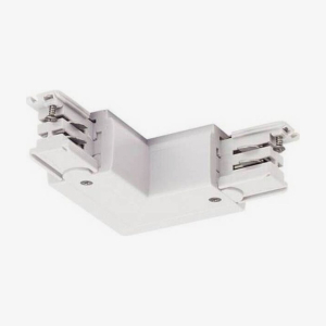 З'єднувач кутовий для трифазного шинопроводу Azzardo TRACK 3LINE L CONNECTOR RIGHT білий