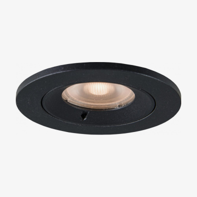 Врізний точковий світильник Azzardo TITO 1 чорний