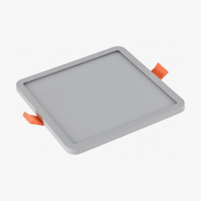 Врізний точковий світильник Azzardo SLIM 9 SQUARE 4000K IP44 білий