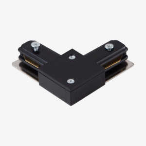 З'єднувач кутовий для однофазного шинопроводу Azzardo TRACK 1LINE L CONNECTOR чорний