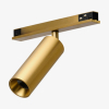 Магнітний трековий світильник 48 В Azzardo SIGMA NIKO TRACK MAGNETIC 8W CCT BLUETOOTH золотий