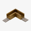 З'єднувач кутовий для магнітного шинопроводу Azzardo SIGMA TRACK MAGNETIC CORNER A золотий
