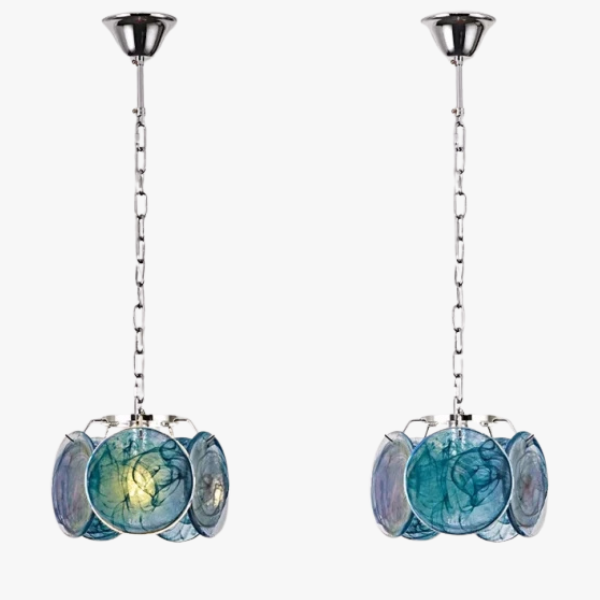 Люстра MURANO Blue Orbit 068