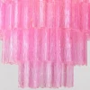 Люстра MURANO Pink TUBE 048 — цвет розовый, стиль современный