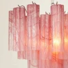 Люстра MURANO PINK 168 — цвет розовый, из материала стекло, стиль арт-деко