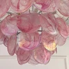Люстра MURANO Crystal-Framed 063 — цвет розовый, стиль современный