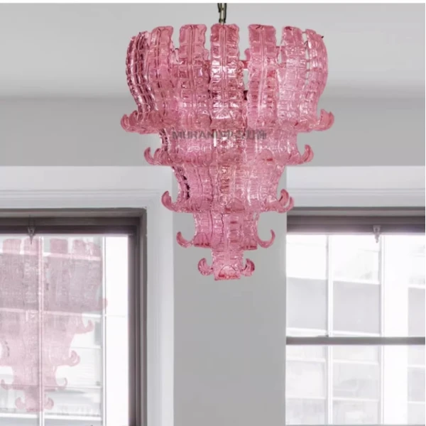 Люстра MURANO Imperial Cascade Red 053