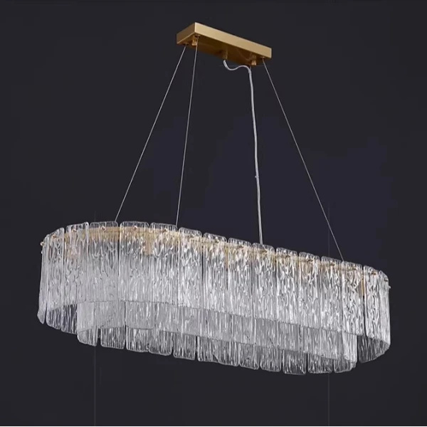 Люстра MURANO Lux Frosted Halo 123 — цвет белый, стиль современный