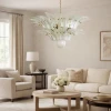 Люстра MURANO Monolara White 032 Anzazo купити 48400грн.